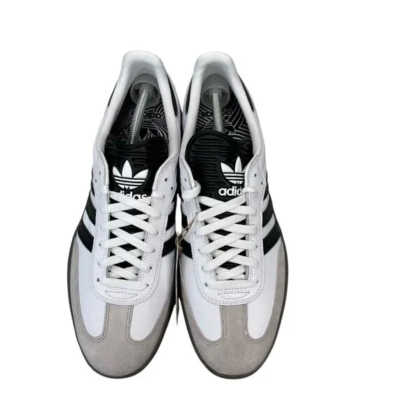 Adidas Puig Samba White Core Black Gum Shoes JP5658 Men's Size 13