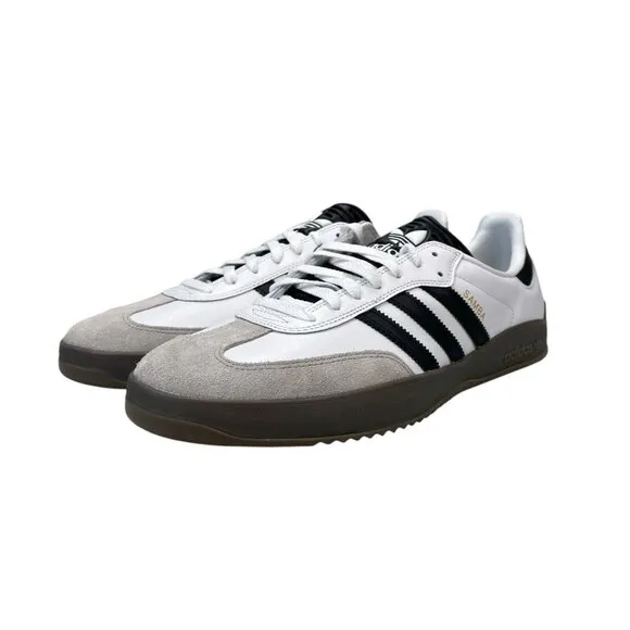 Adidas Puig Samba White Core Black Gum Shoes JP5658 Men's Size 13