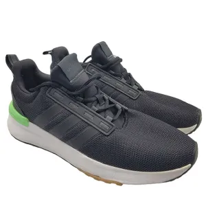 Adidas Racer TR21 Mens Size 10.5 Black Green White Shoes Athletic Sneaker GX4233