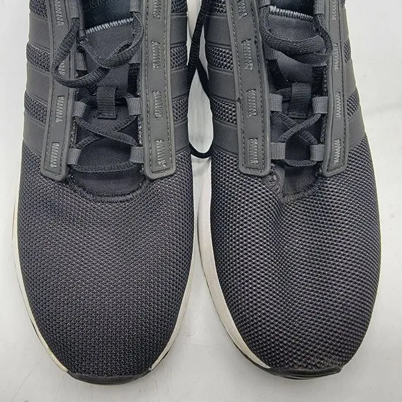 Adidas Racer TR21 Mens Size 10.5 Black Green White Shoes Athletic Sneaker GX4233