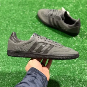 Adidas Samba OG Low Mens Casual Shoes Gray Black IH9993 NEW Size 5