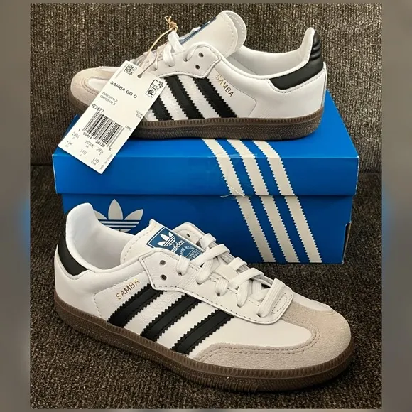 Adidas Samba OG Shoes Little Boy Shoes -Size 11K