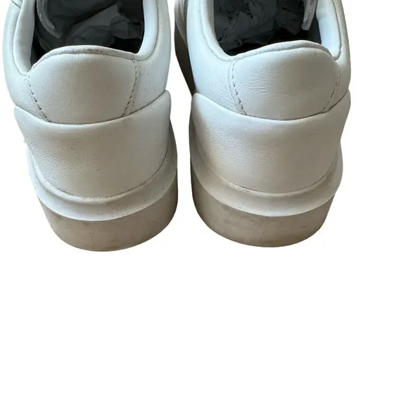 Adidas Sleek Super White Black Shoes WMS Size 7