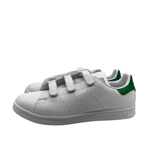 Adidas Stan Smith CF Men’s Sz 13 Casual Retro Shoes White Green Sneaker Trainer