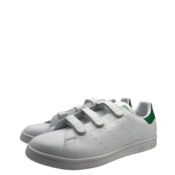 Adidas Stan Smith CF Men’s Sz 13 Casual Retro Shoes White Green Sneaker Trainer