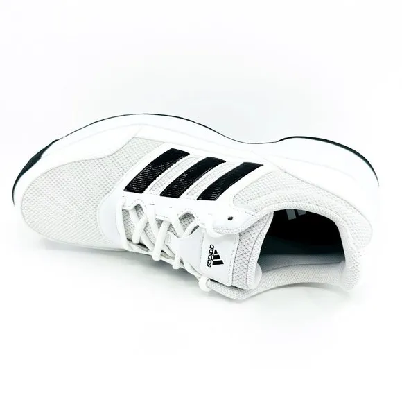 Adidas Tech Response 2.0 White Black Mens Spike Golf Shoes EE9121