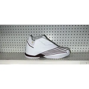 Adidas TMAC 2 Restomod Mens Athletic Basketball Shoes Size 10.5 White Maroon