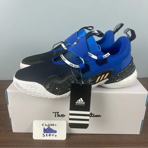 Adidas Trae Young 1 SM AEBL Athletic Blue Basketball Shoes GY2382 Men's Sz