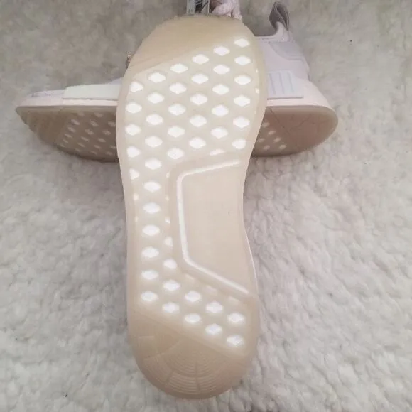ADIDAS x Keni Harrison NMD R1 Women's Athletic Shoes Cream White Size 9.5