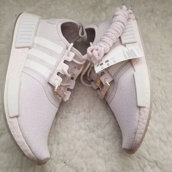 ADIDAS x Keni Harrison NMD R1 Women's Athletic Shoes Cream White Size 9.5
