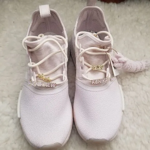 ADIDAS x Keni Harrison NMD R1 Women's Athletic Shoes Cream White Size 9.5