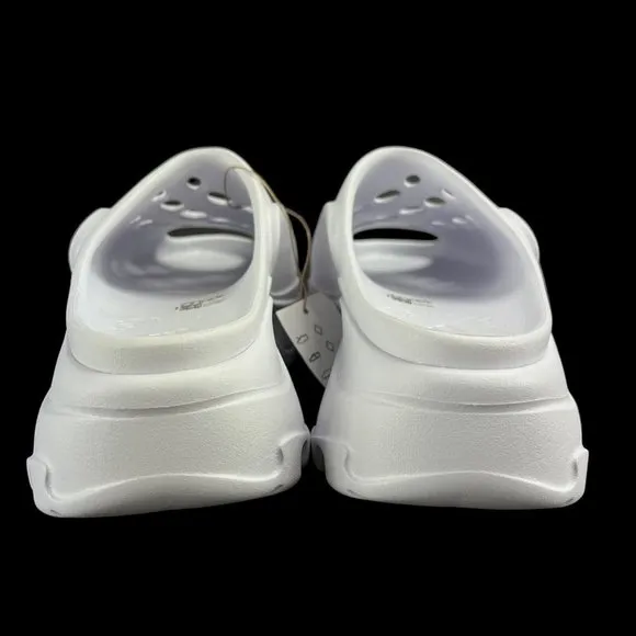 Adidas x Stella McCartney Triple White Platform Clogs Women's Size 9