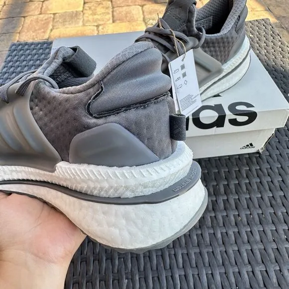 Adidas X_PLRBOOST White Grey Men's Athletic Shoes HP3133
