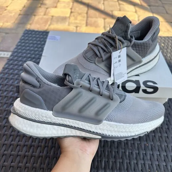 Adidas X_PLRBOOST White Grey Men's Athletic Shoes HP3133