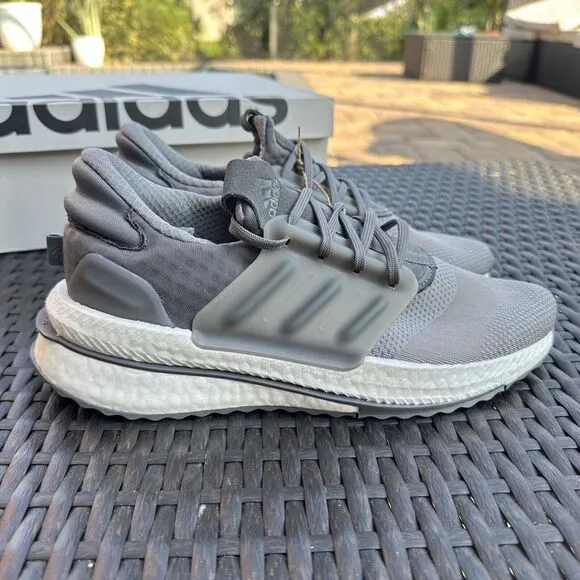 Adidas X_PLRBOOST White Grey Men's Athletic Shoes HP3133