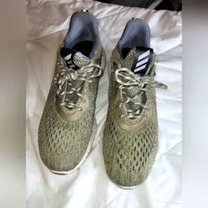 Adidas Alpha Boost, sz 9, Mens, Forest Green &amp; Black.