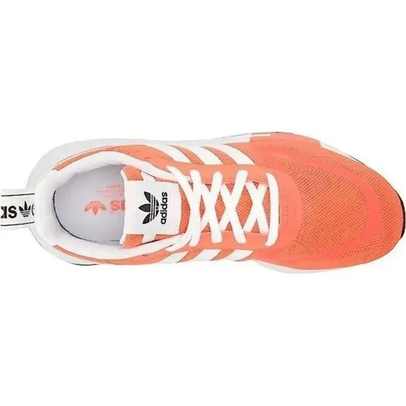 Adidas Originals Men's Orange &amp; White Athletic Running Shoes Size US 5 PB477