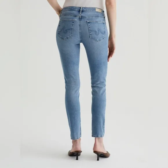 AG-ED Denim Adriano Goldschmied The Prima Cigarette Ankle Jeans Women's Size 28R