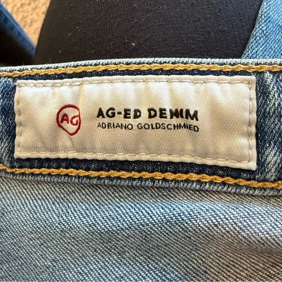 AG-ED Denim Adriano Goldschmied The Prima Cigarette Ankle Jeans Women's Size 28R