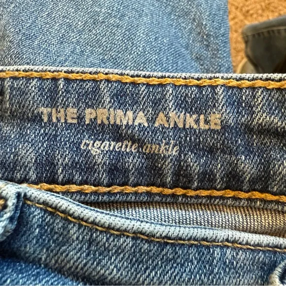 AG-ED Denim Adriano Goldschmied The Prima Cigarette Ankle Jeans Women's Size 28R