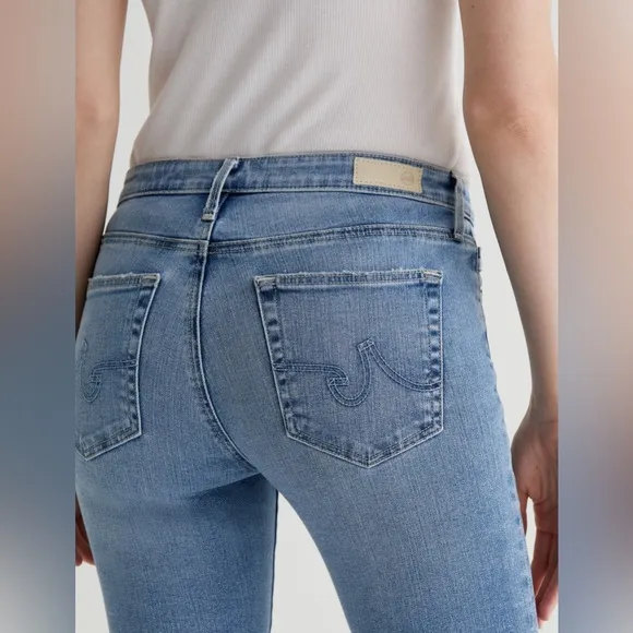 AG-ED Denim Adriano Goldschmied The Prima Cigarette Ankle Jeans Women's Size 28R
