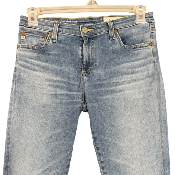 AG-ED Denim Adriano Goldschmied The Prima Cigarette Ankle Jeans Women's Size 28R