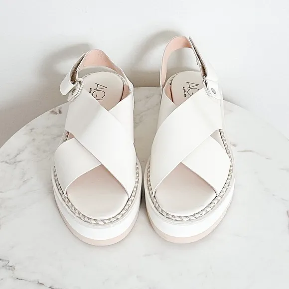 AGL NEW Marta Criss Cross Sandals Size 41 EU 11 US