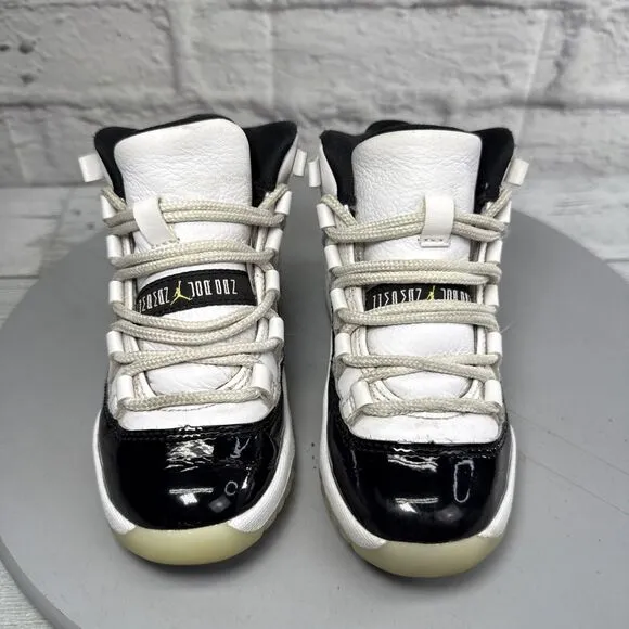 Air Jordan 11 Retro (PS) Size 11C Shoes 'DMP Gratitude' Youth Athletic Sneakers