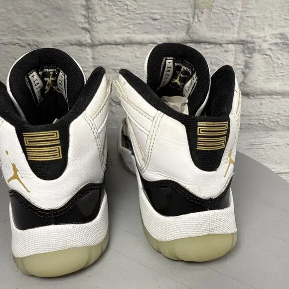 Air Jordan 11 Retro (PS) Size 11C Shoes 'DMP Gratitude' Youth Athletic Sneakers
