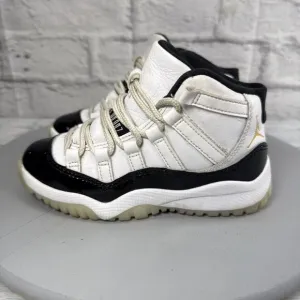 Air Jordan 11 Retro (PS) Size 11C Shoes 'DMP Gratitude' Youth Athletic Sneakers