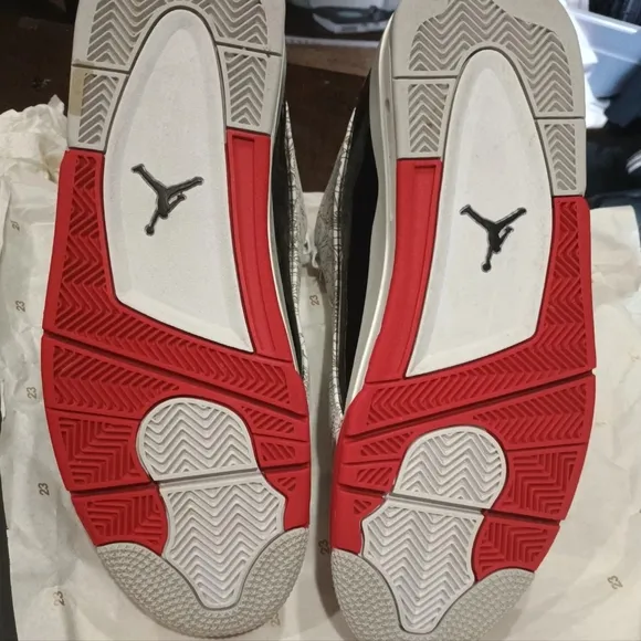 Air Jordan Men's Dub Zero Red/Black/White Size 12 2023 Retro Nike shoes