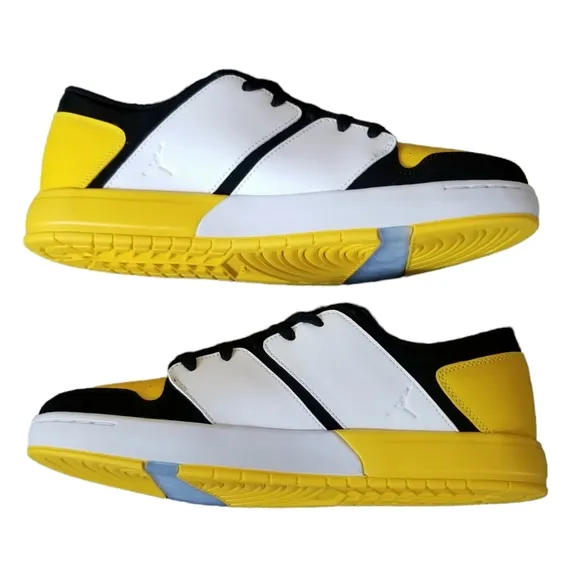 Air Jordan Nu Retro 1 Low Mens Size 10 Tour Yellow Sneakers Shoes DV5141-017