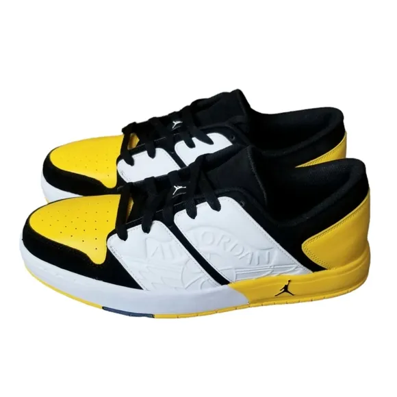 Air Jordan Nu Retro 1 Low Mens Size 10 Tour Yellow Sneakers Shoes DV5141-017