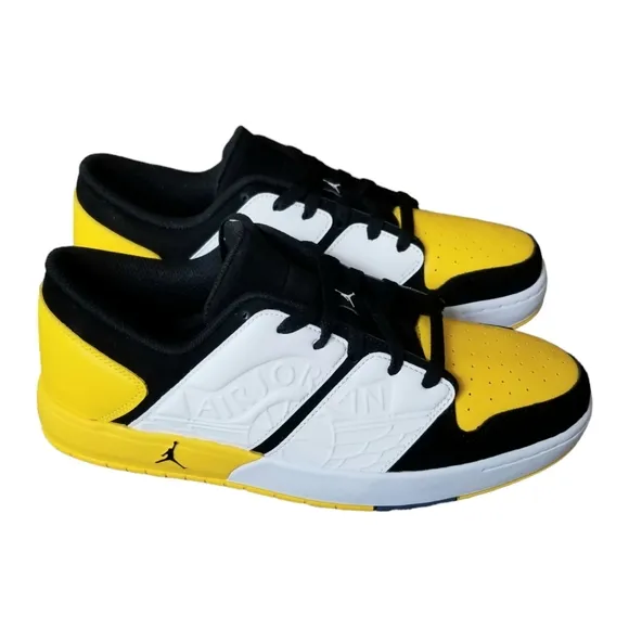 Air Jordan Nu Retro 1 Low Mens Size 10 Tour Yellow Sneakers Shoes DV5141-017