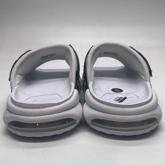 Air More Uptempo Slide White/Black FB7815-100 USED Size 6 Mark on Inside