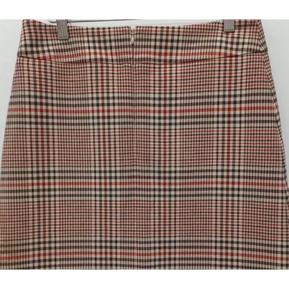 Akris Punto Plaid Skirt