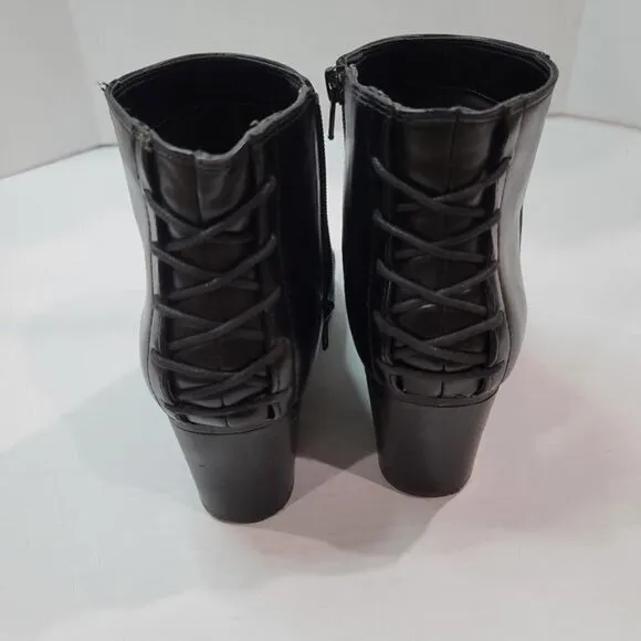 ALDO Black Ankle Booties Size 9/
