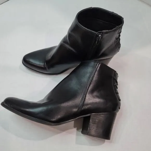 ALDO Black Ankle Booties Size 9/