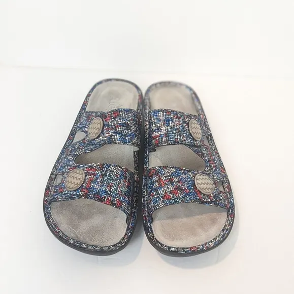 Alegria leather Violette sandals