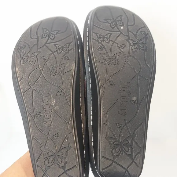 Alegria leather Violette sandals