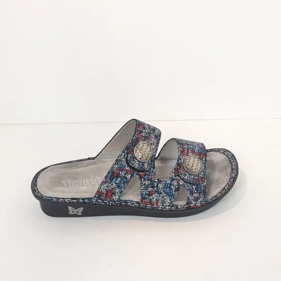 Alegria leather Violette sandals