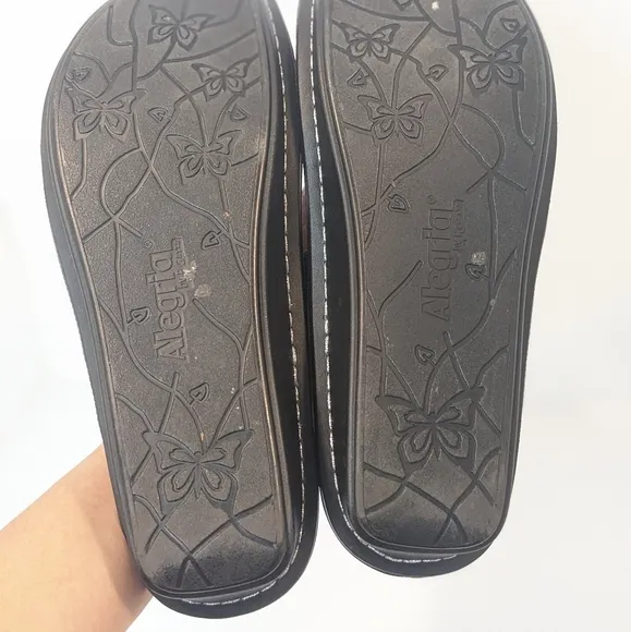 Alegria leather Violette sandals