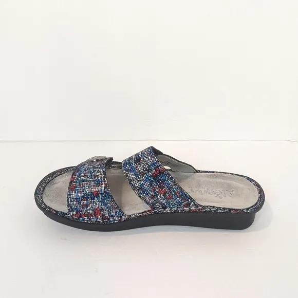 Alegria leather Violette sandals