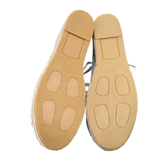 Alexander McQueen Espadrille Sneakers White Size 39 US 9 Platform Womens