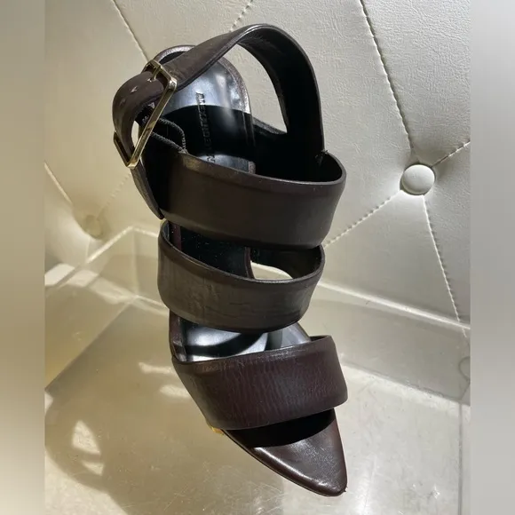 Alexander wang “kerry” sandals in molasses brown sz 38 Good condition