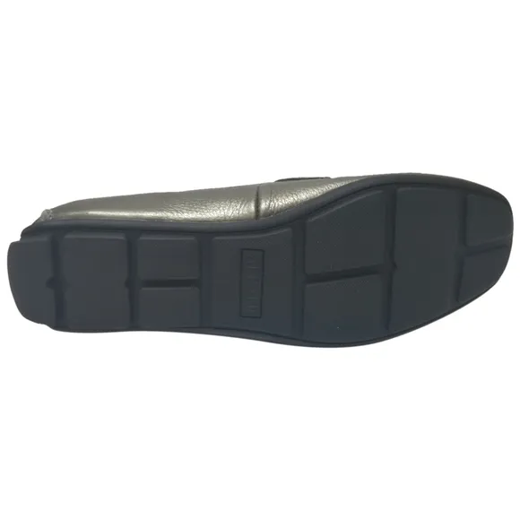 Alfani Mens Marcus Tumbled Drivers Pewter Loafers 9.5