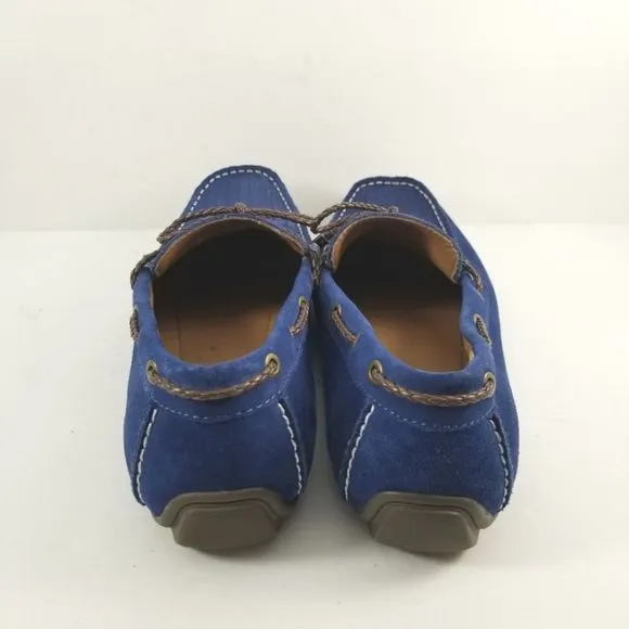ALFANI Men's Blue Suede Loafers. Size 9M.  S693.