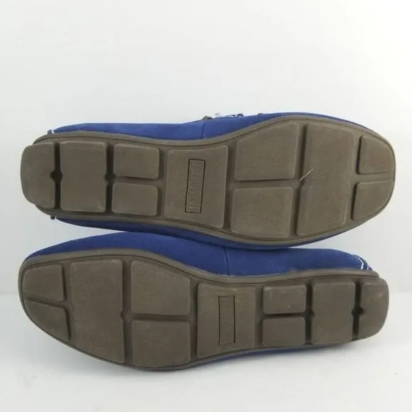 ALFANI Men's Blue Suede Loafers. Size 9M.  S693.