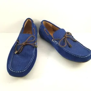 ALFANI Men's Blue Suede Loafers. Size 9M.  S693.