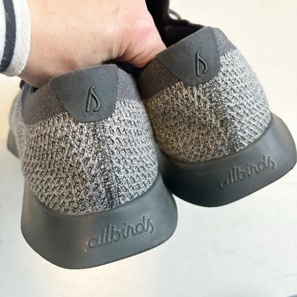 Allbirds Grey Tree Dasher Mizzles Athletic Shoes Size 13 EUC